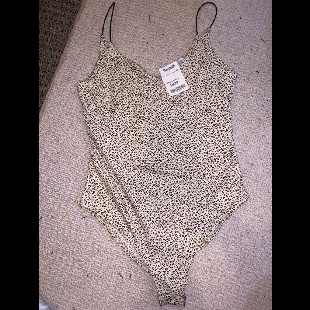 Marshall’s cheetah print body suit